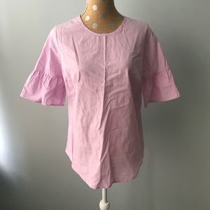 NWT! ✨ Izod Pink Short Sleeve Blouse